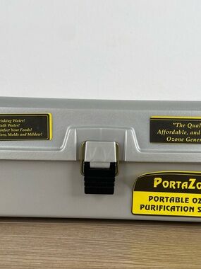 PortaZone Portable Ozone Generator Purification System - Tested & Working Great